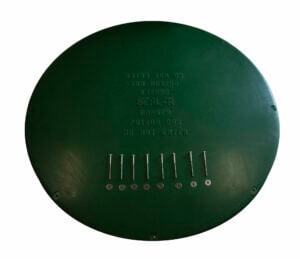 BRENLIN 42 INCH SEAL-R COVER TOP VIEW WITH HARDWARE