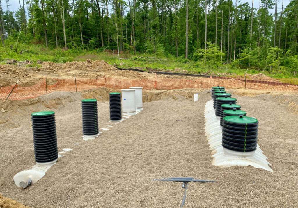 brenlin septic covers and riser system in commercial setting